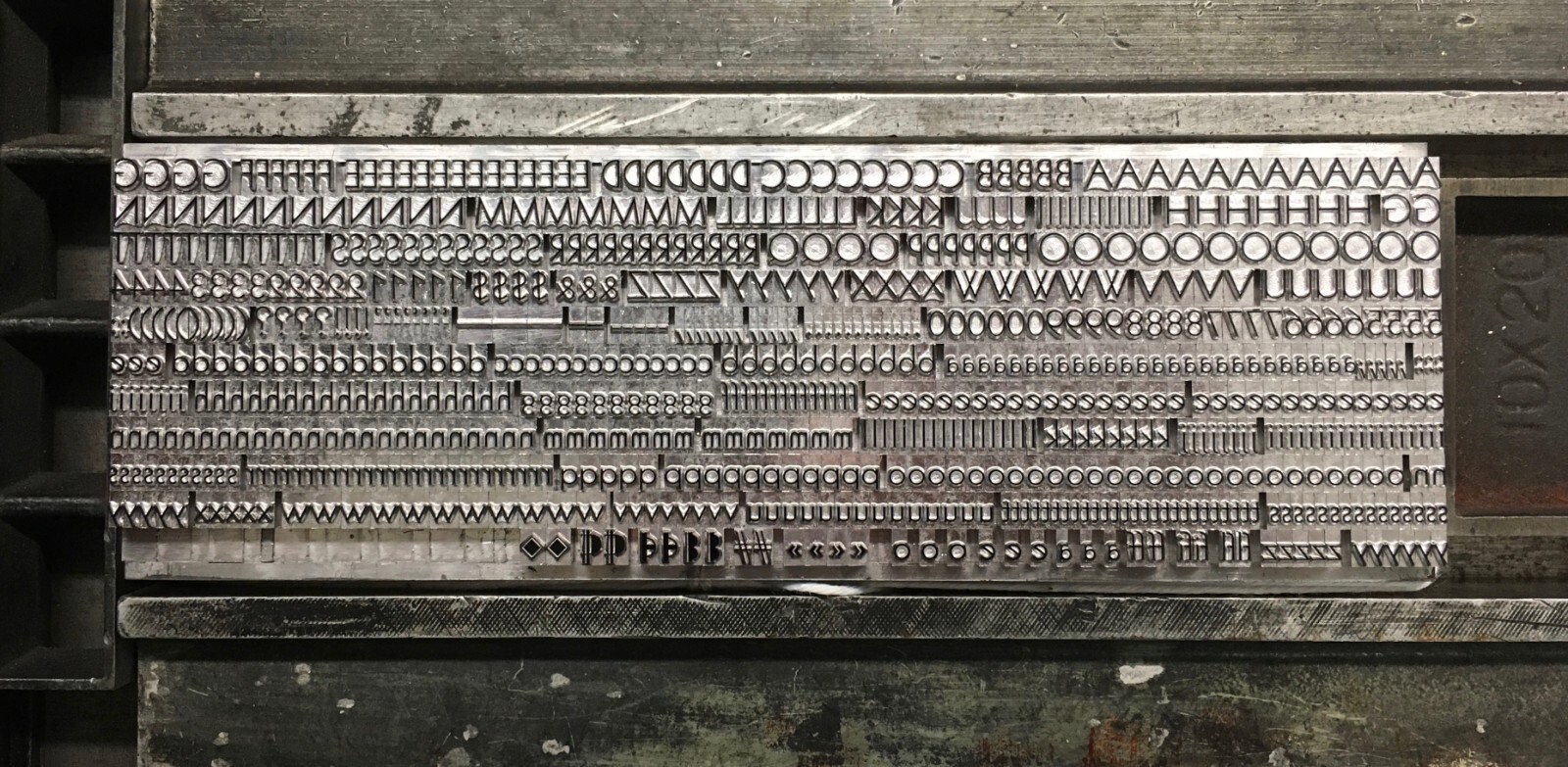 New Letterpress Type - 12 point Kabel (Sans Serif) Light