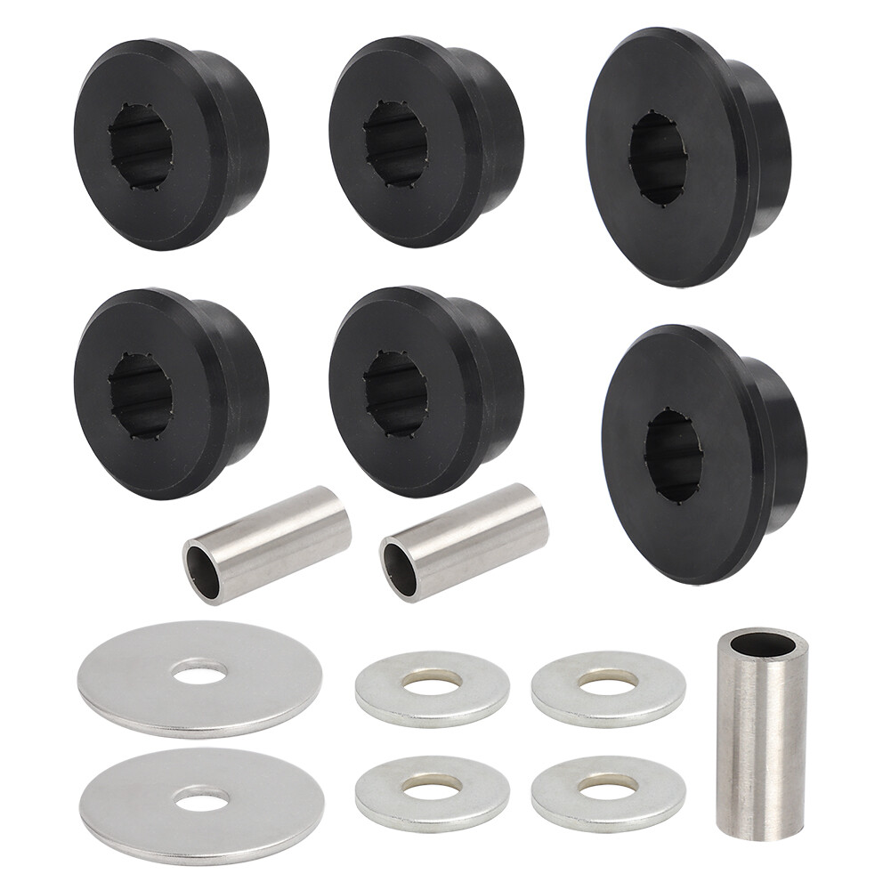 For Hummer H3 Front Differential Mount Bushing Set (3 Location) Polyurethane H3T