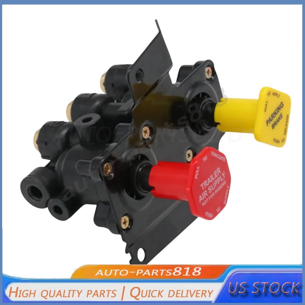 Fit Volvo VNL Dash Valve Dual Park Brake With 5 Ports 24340522 21315044 K035691