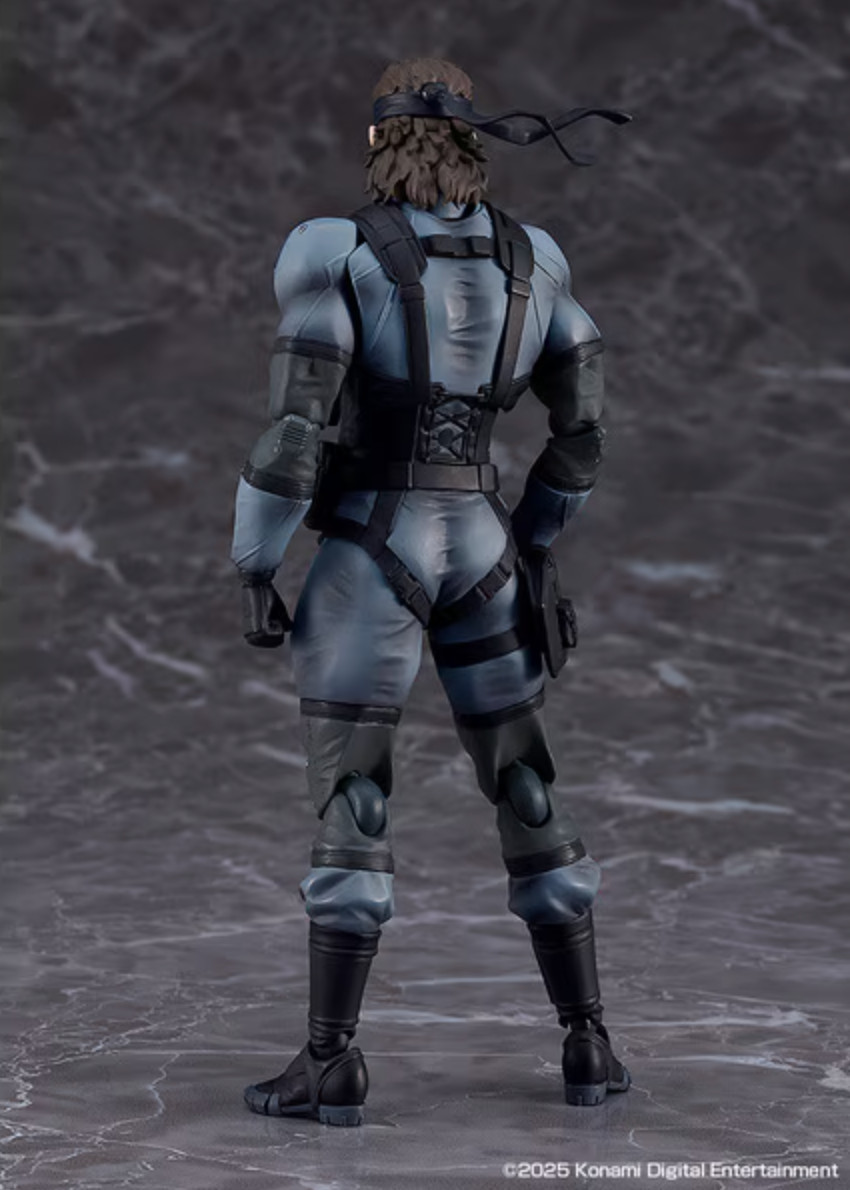 Figma Metal Gear Solid 2 Sons of Liberty Solid Snake MGS2 Ver. Updated Edition