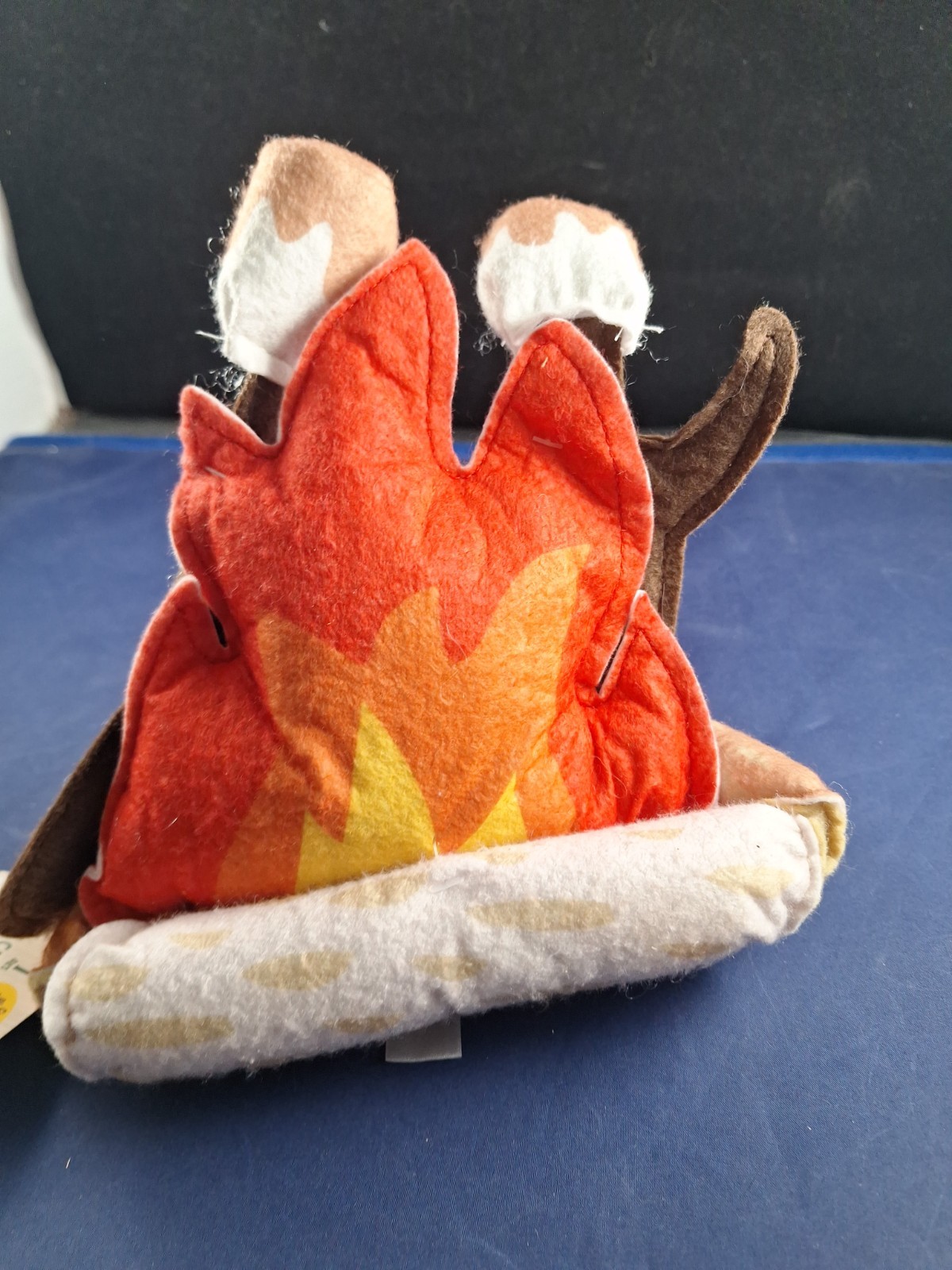 5 Piece Plush Pretend Campfire Smores Felt Play Set Kids Toys Play 2 Qty Lot