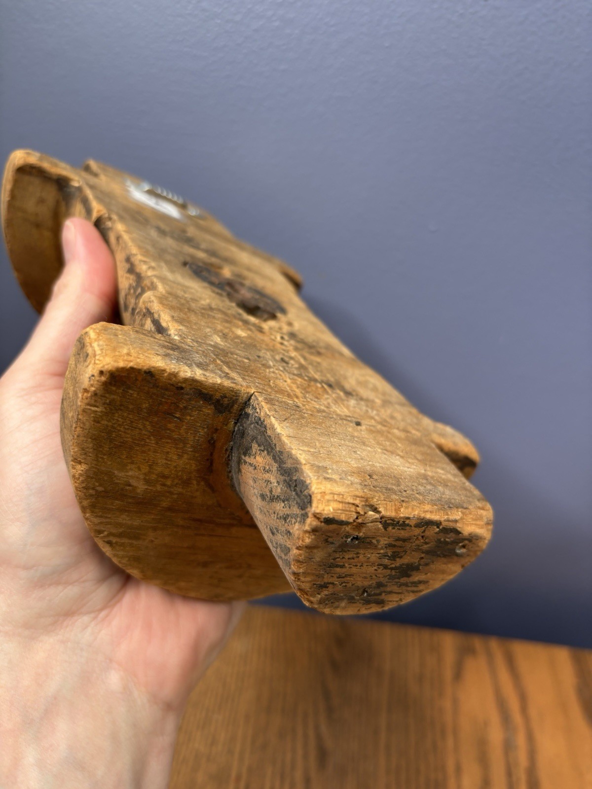 Vintage Industrial Bethlehem Steel Wood Sand Forms For Tool Parts Form Art Mold