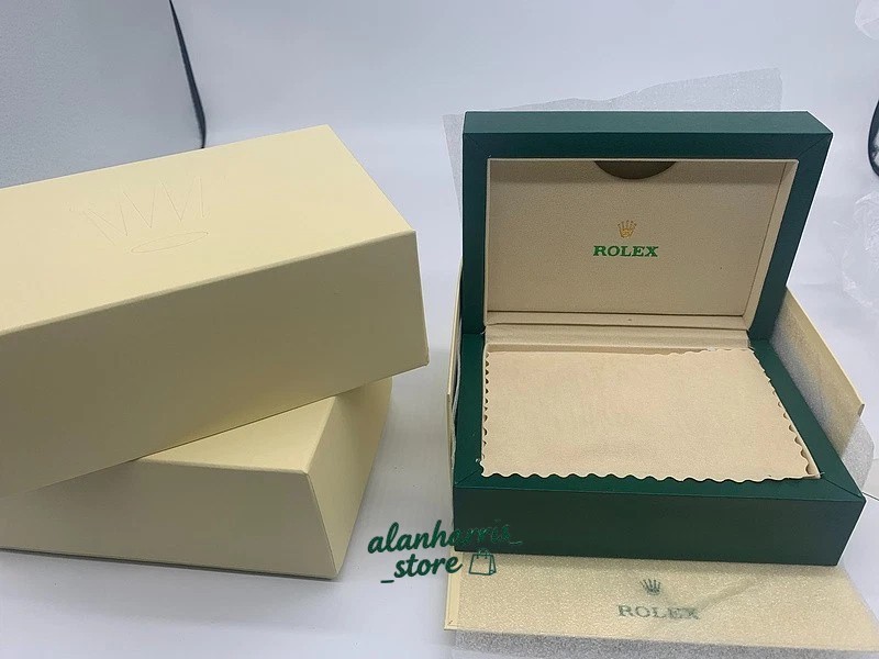 Rolex New Watch Set Box Complete Storage Case Display for Timepiece Best Price !