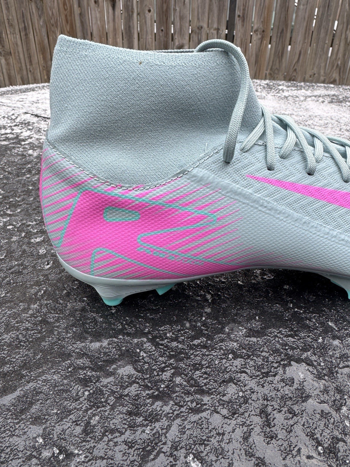 Nike Zoom Mercurial Superfly 10 Pro FG ACC 'Prism Pack' Ocean Cube HF9433-301 Sz