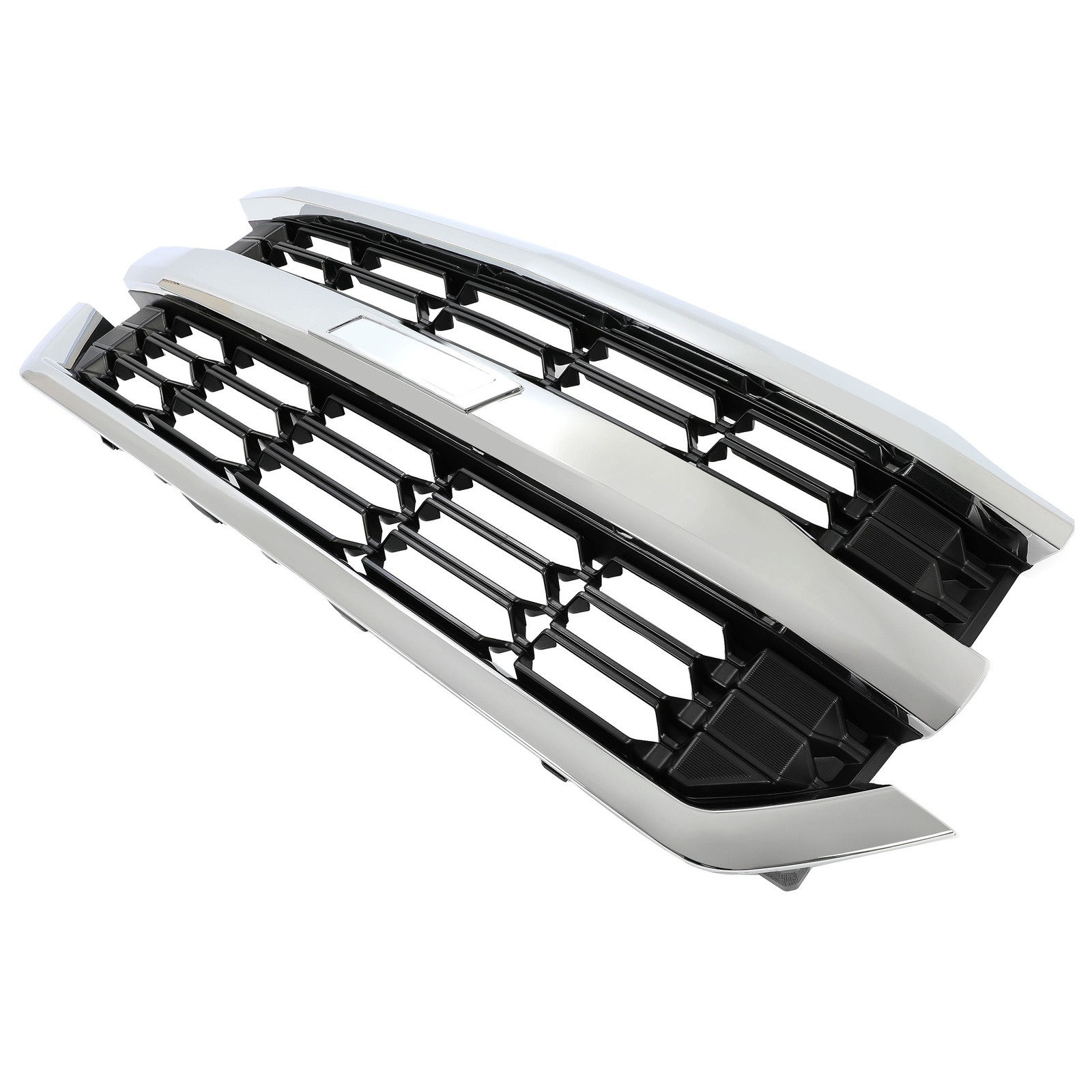 For 2016-2018 2017 Chevrolet Silverado 1500 Front Upper Grille Chrome Grill