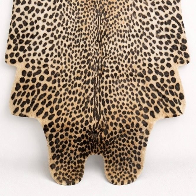 Erin Gates by Momeni Acadia Cheetah Faux Hide Area Rug, 5'3" x 7'10"