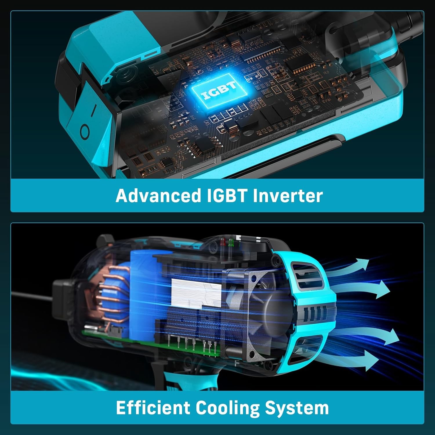 Seesii 110V Welding Machine 120Amp Portable ARC Welder Gun Hand Held Welder