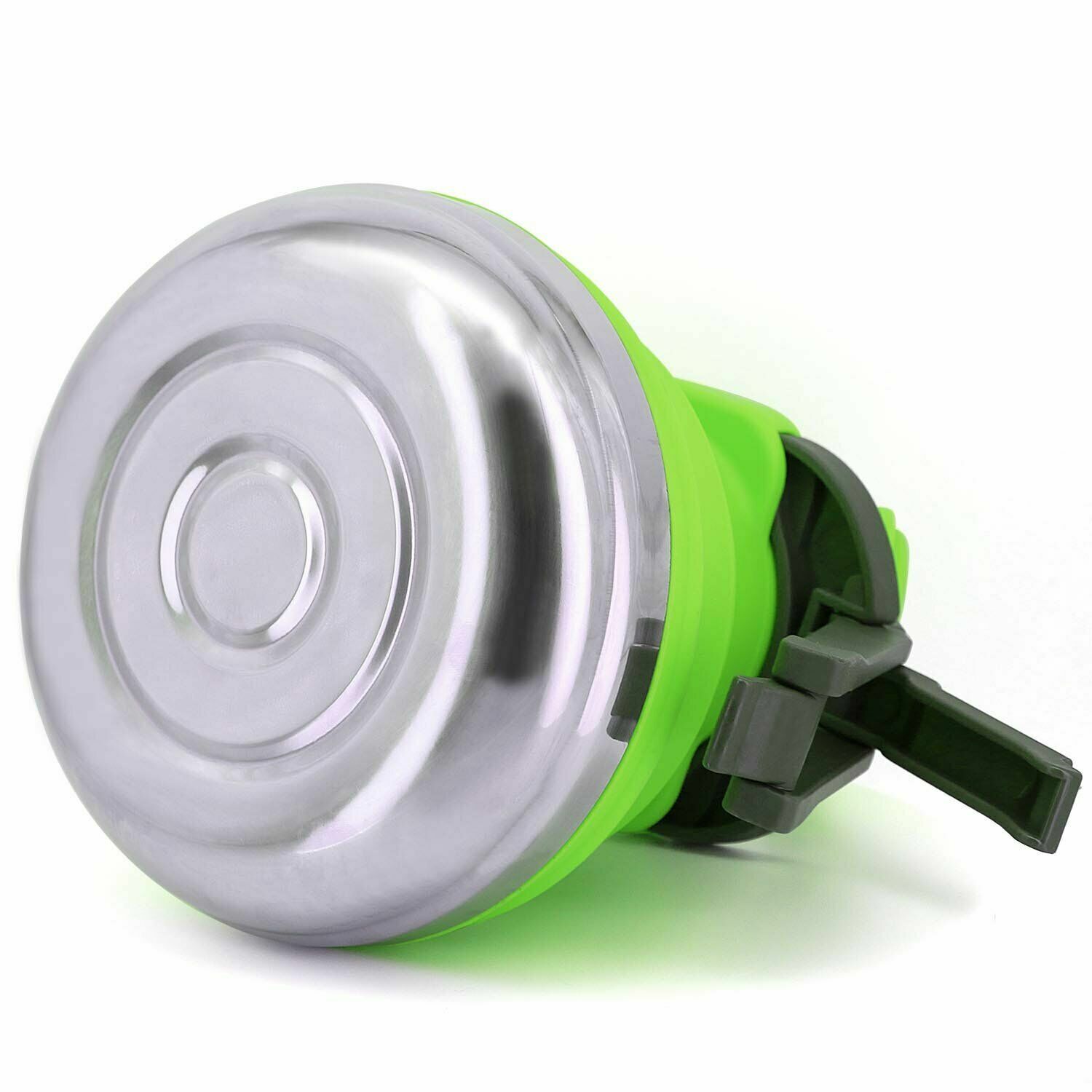 Portable Collapsible Camping Kettle For Hiking, Travel & Outdoors 42 OZ Capacity