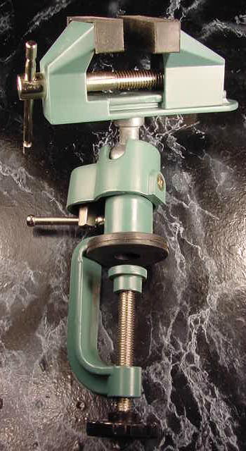 3" BALL SWIVEL CLAMP ON Mini HOBBY VISE Bench Table Tool Brand New metal wood