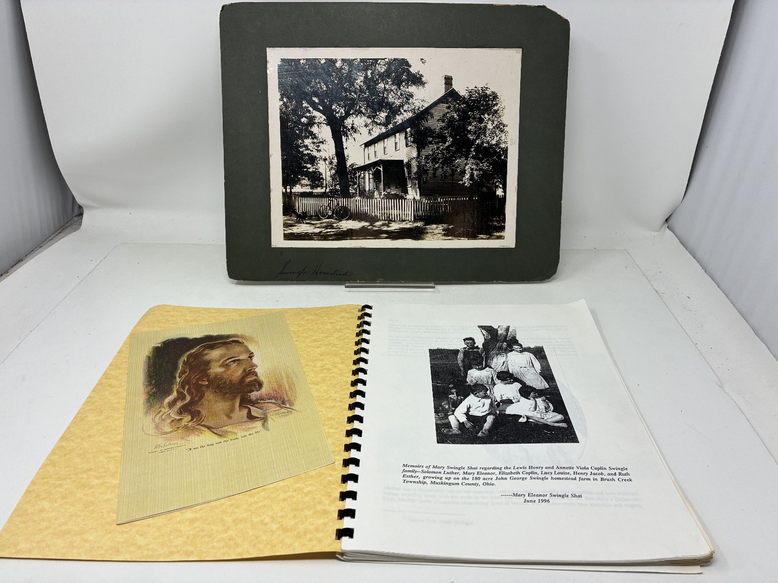 1900s Growing up on Farm Life Muskingum County Zanesville Ohio Typed Memoir!