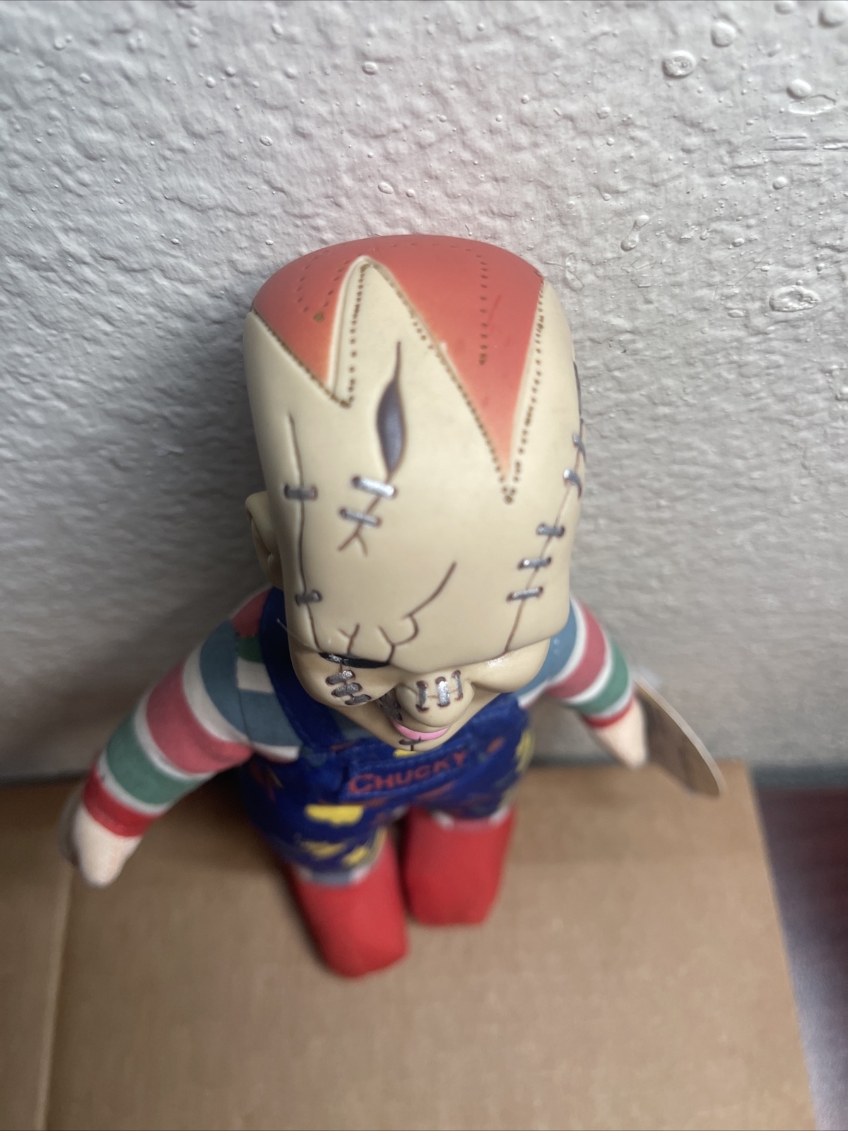 VINTAGE The Bride of CHUCKY 13" Bald Plush DOLL FROM TOY WORKS HORROR HALLOWEEN