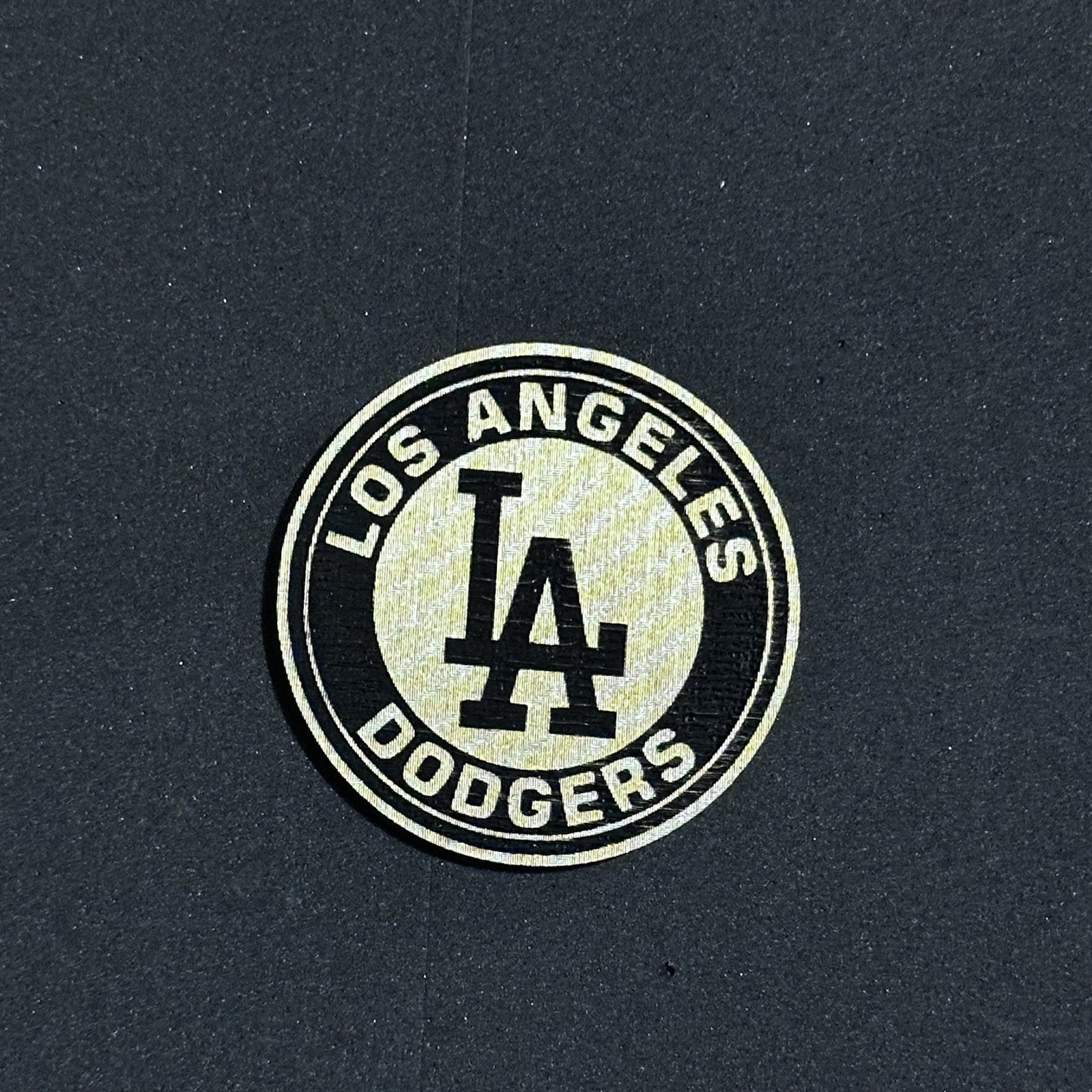 MLB LA Dodgers Iron On Patch laser engraving Patch 1.5”inches