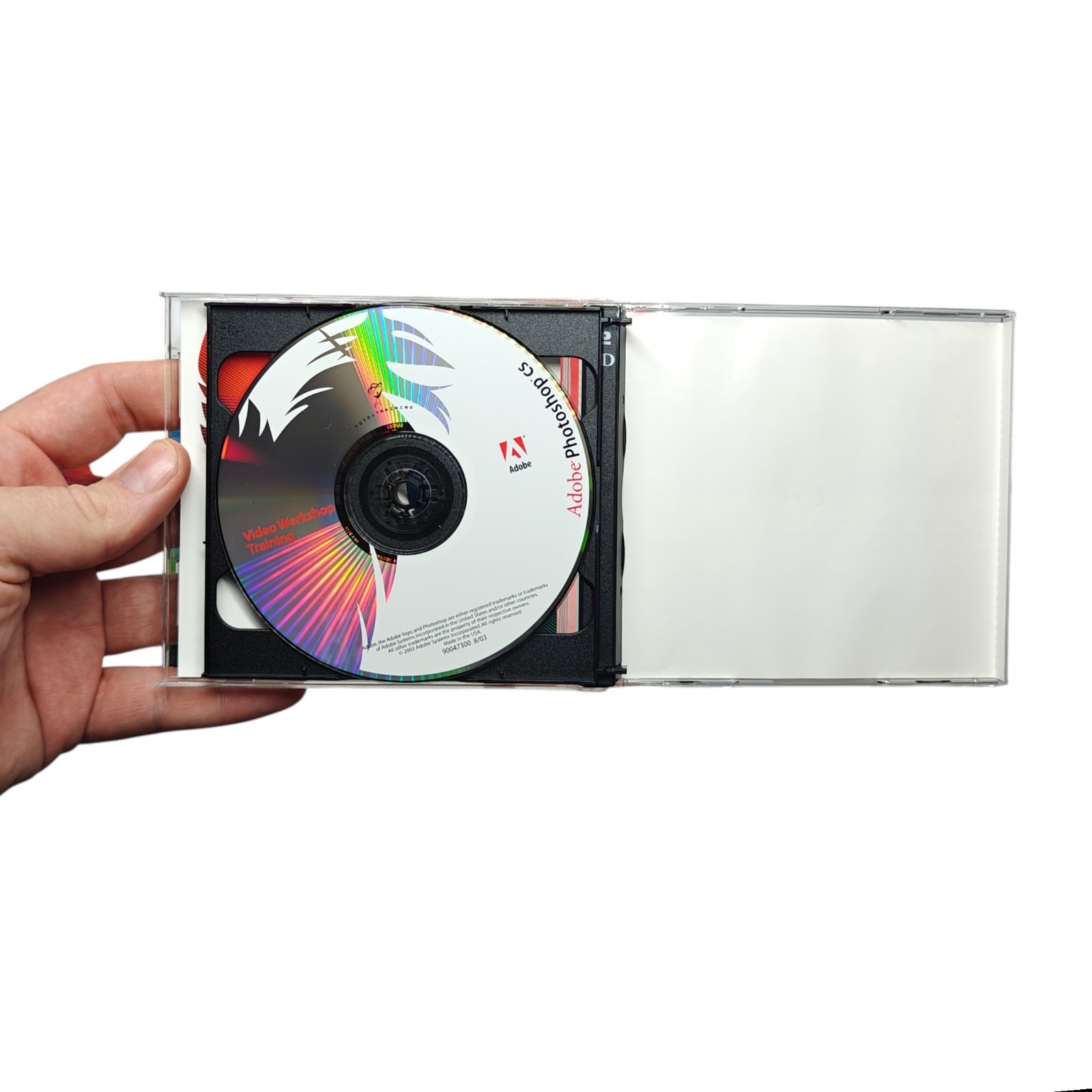 Adobe PhotoShop CS for Windows w/ Box, Manual / Books, Disks