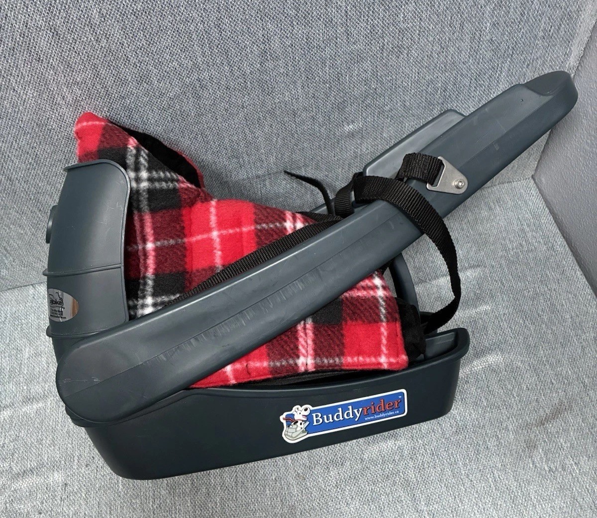 Buddyrider Dog Seat for Bicycle Pet Carrier With Padding E-Bike