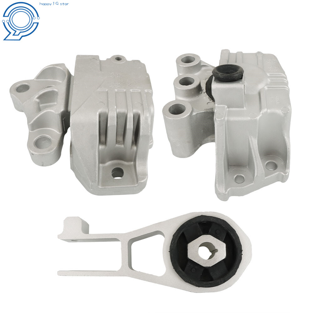 3Pcs Motor Mounts 2.4L Engine 2015-2021 For Jeep Renegade Automatic Transmission