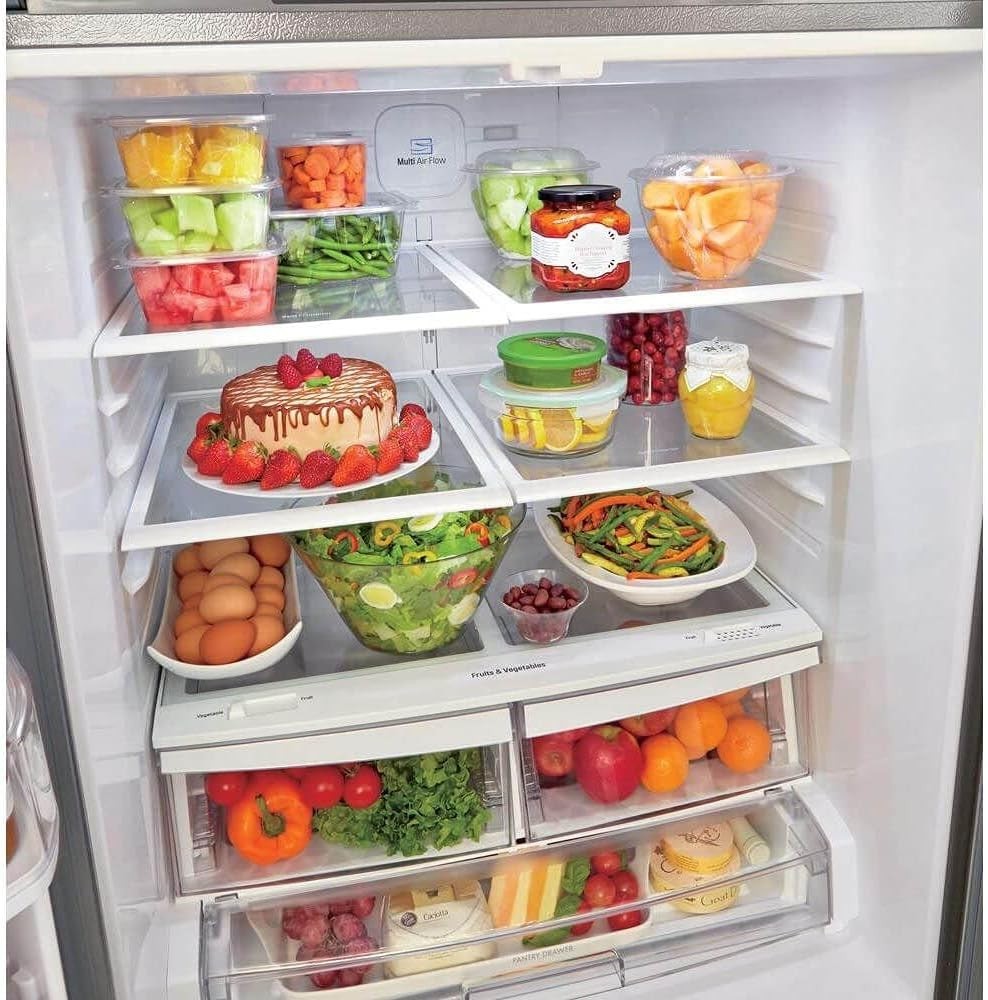 LG 30" French Door Refrigerator with 21.8 Cu. Ft. Capacity - LFCS22520S
