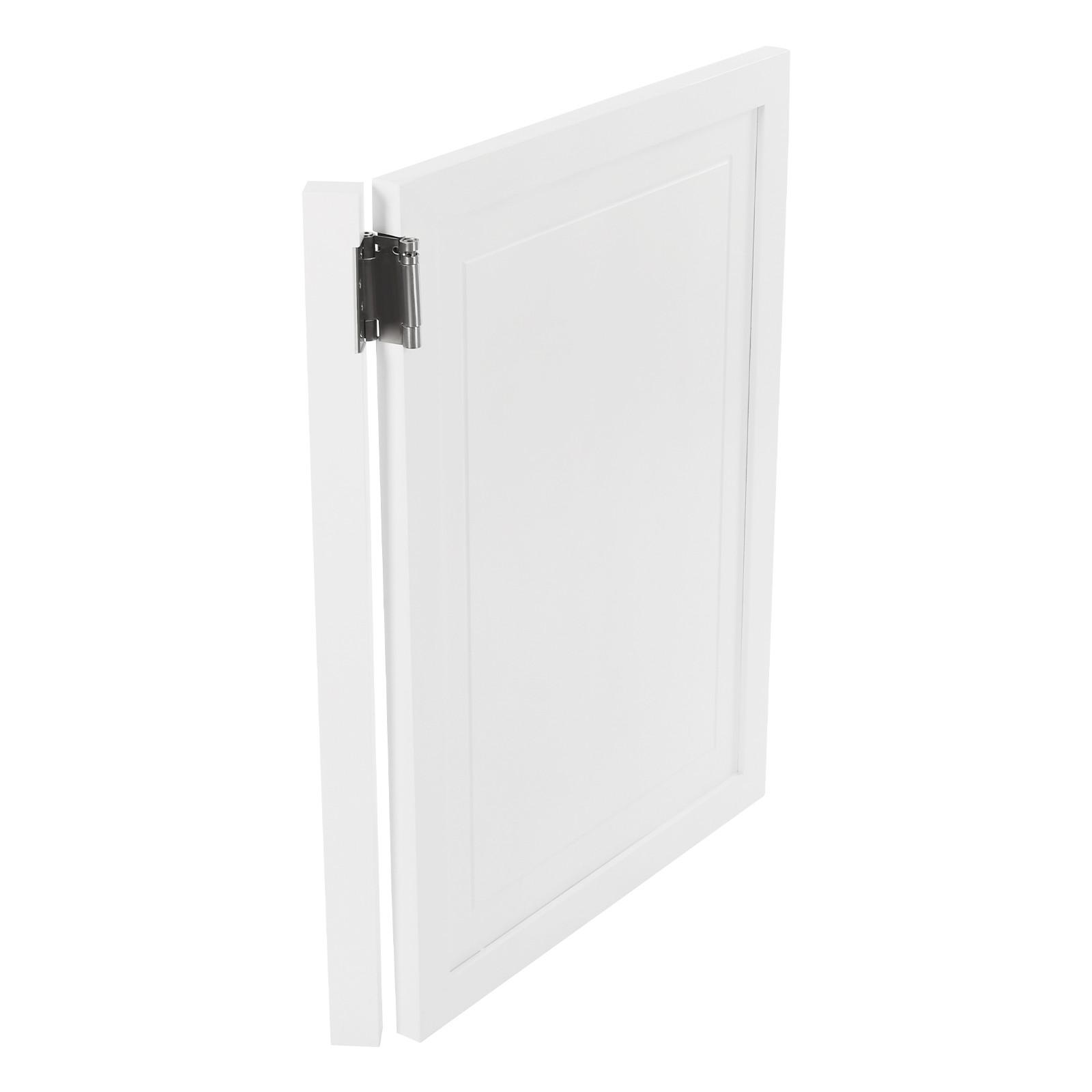 Wooden Partition Door Half-waist Close Partition Doors with Hinges for Entrance