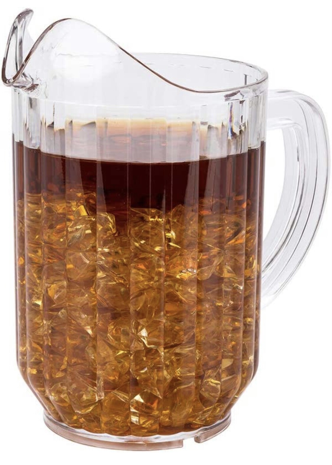 32 oz or 60 oz Clear SAN Plastic Water Pitcher BPA free