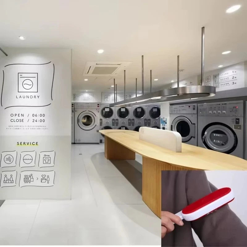 Evercare Magik Double Sided Lint Brushes White Handle