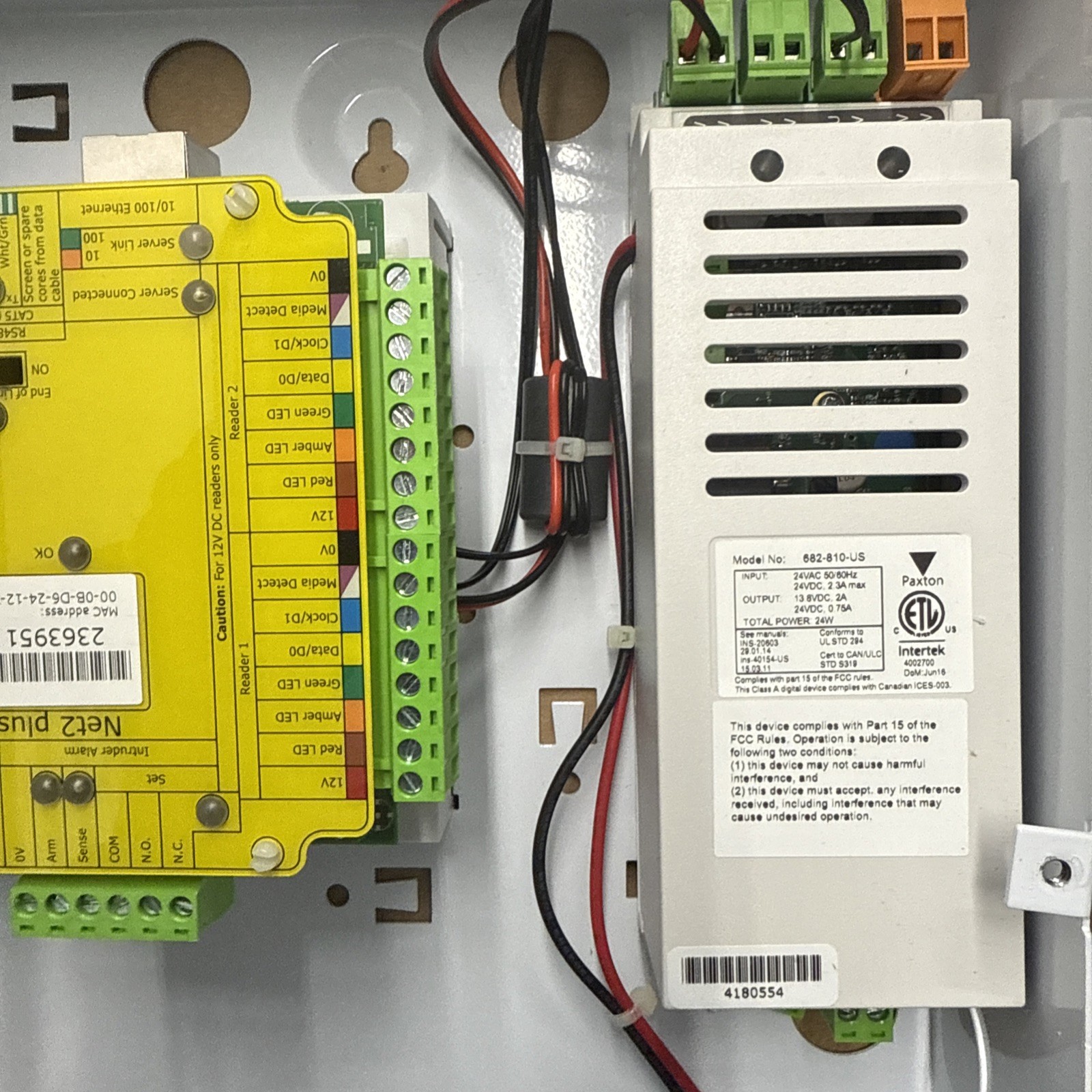 PAXTON | Net2 Plus Net2 Entry – Control unit