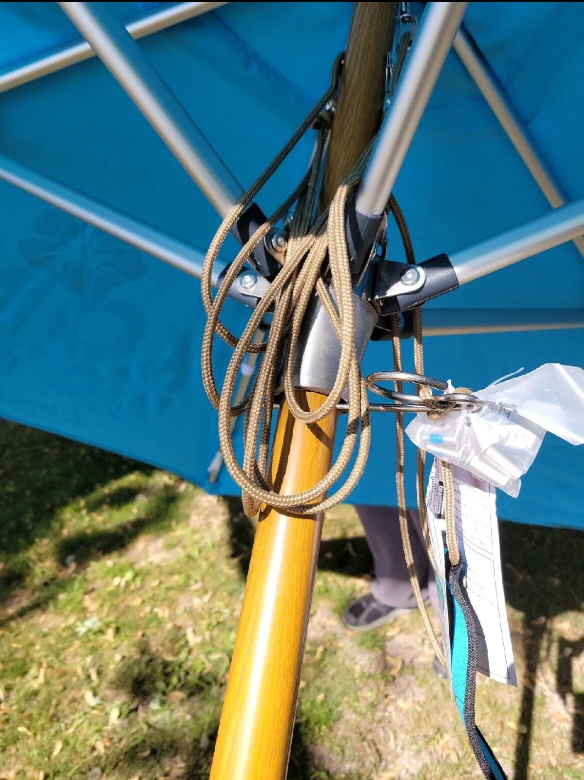 Kona Beer Outdoor Patio Deck Umbrella Tiki Beach Bar Hawaii New MIB