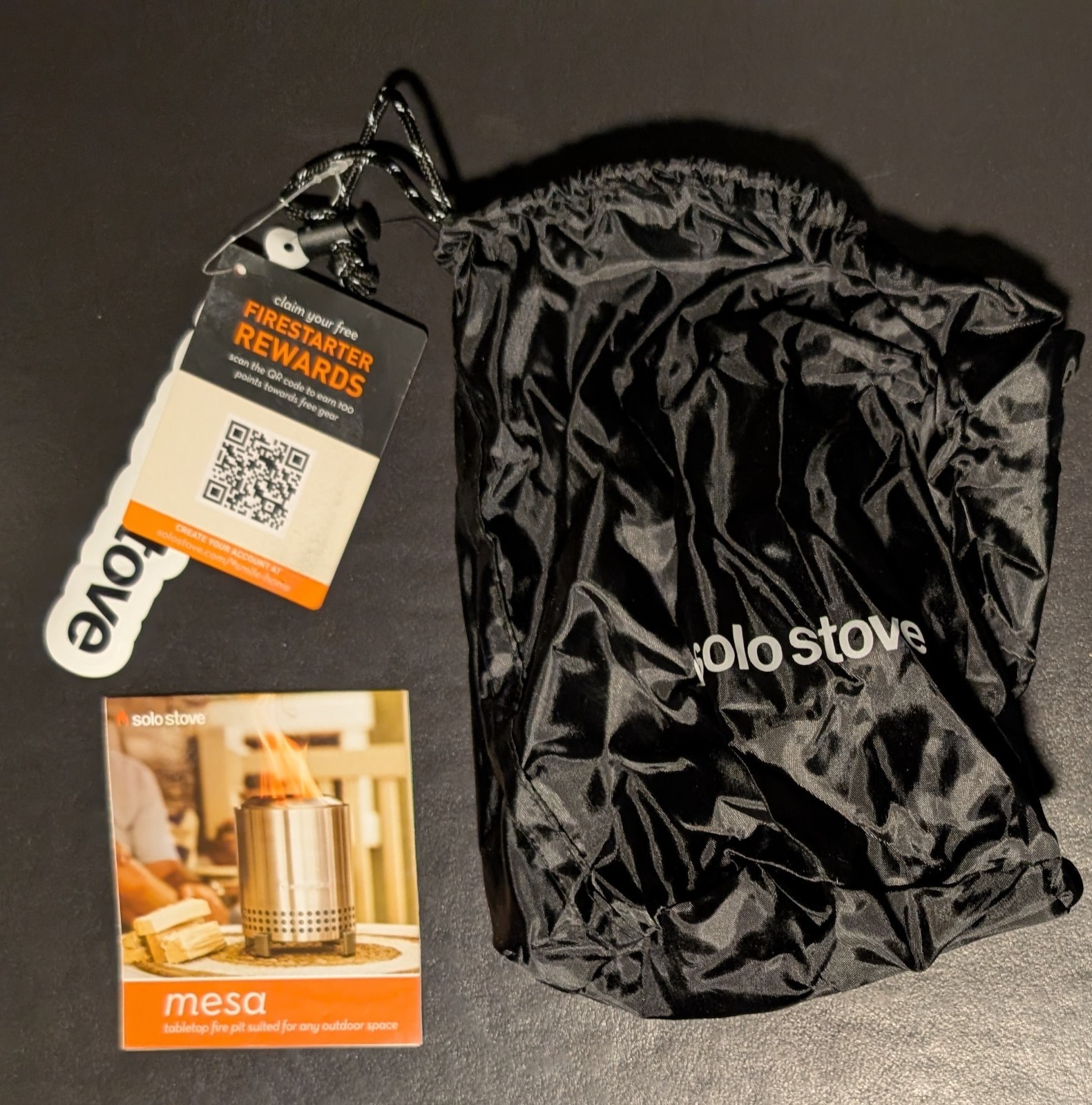 Solo Stove Mesa Smokeless Tabletop Fire Pit Ash New Open Box - COMPANY BRANDED