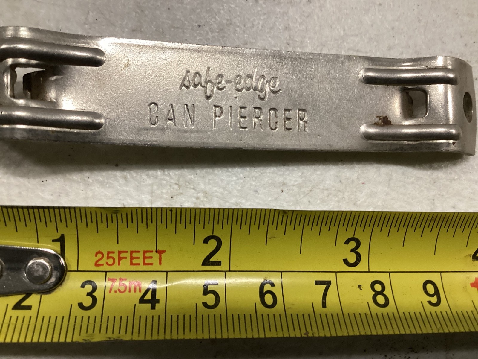 Vintage EKCO Safe Edge Metal Bottle Opener Can Piercer Tool