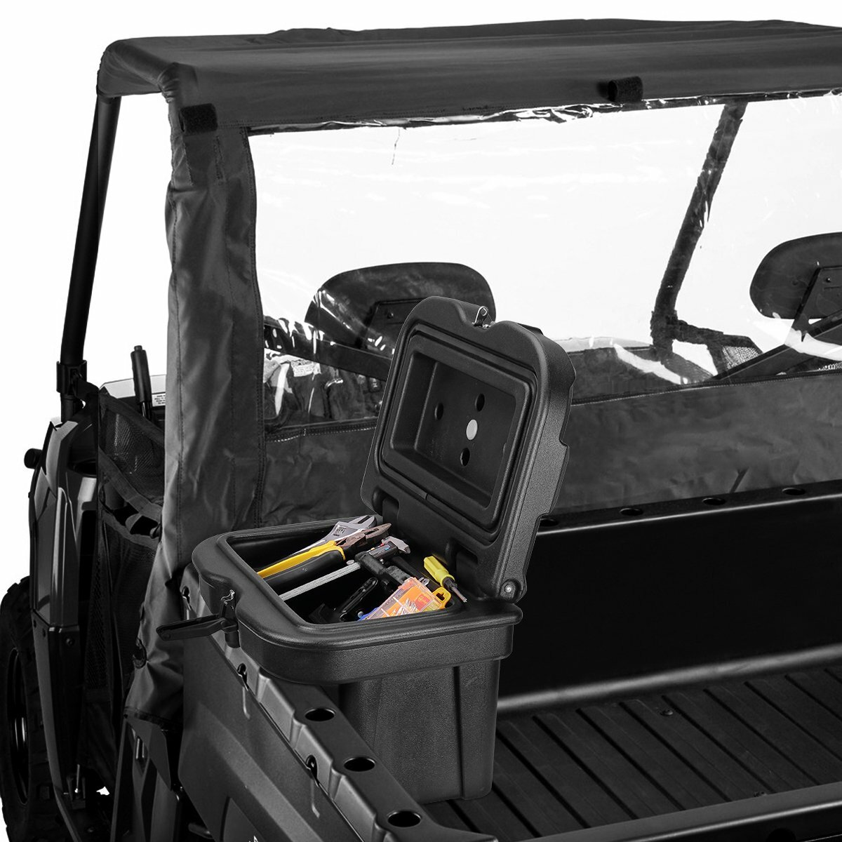 2Pcs Cargo Storage Box for Polaris Ranger XP 570 /700/900/1000 General 2016-2025