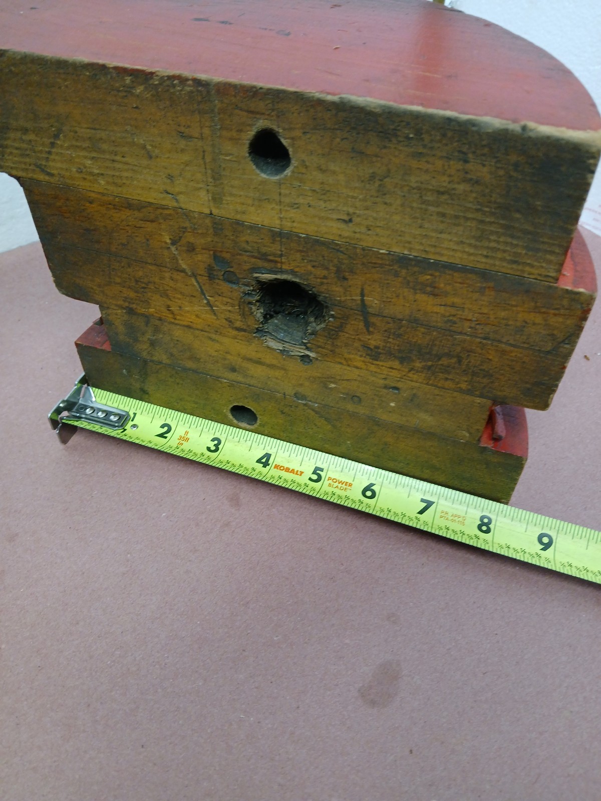 Wooden Foundry Pattern Mold Split Pattern Industrial Casting Steampunk Decor