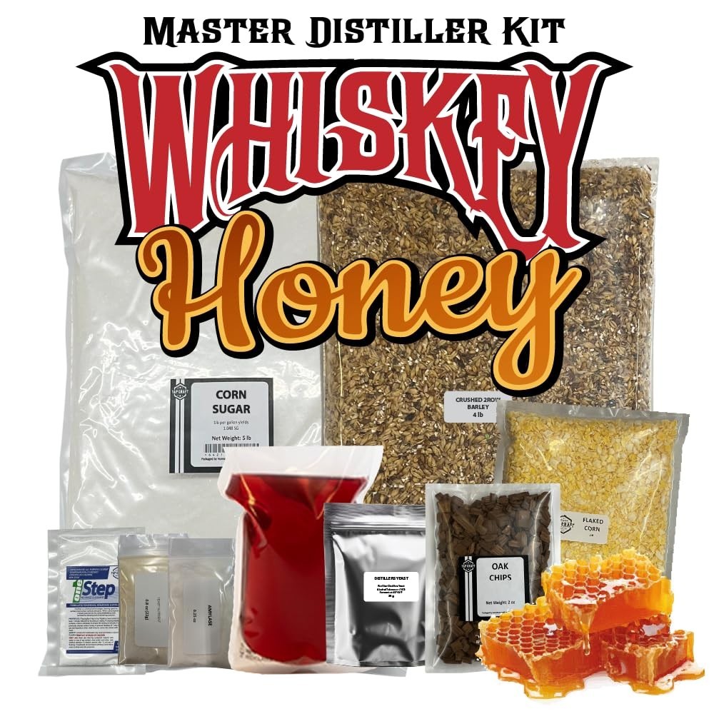Honey Whiskey Recipe Mash Kit – Make Your Own Honey-Flavored Whiskey at Home