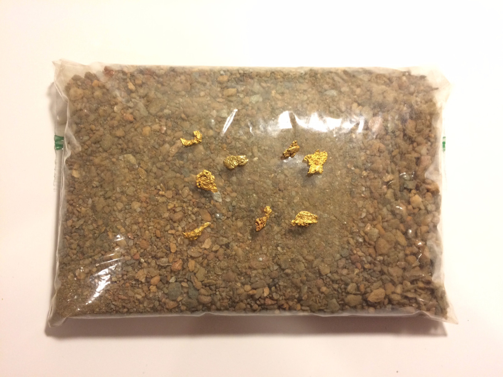 Gold Paydirt 2 lbs 100% Unsearched and Guaranteed Added GOLD! Panning Nuggets