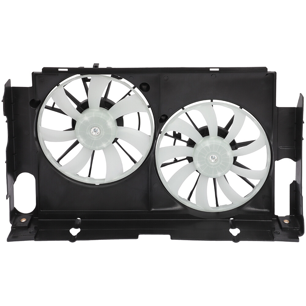 A/C Condenser & Radiator Condenser Cooling Fan Kit For 2013-18 Toyota RAV4 2.5L