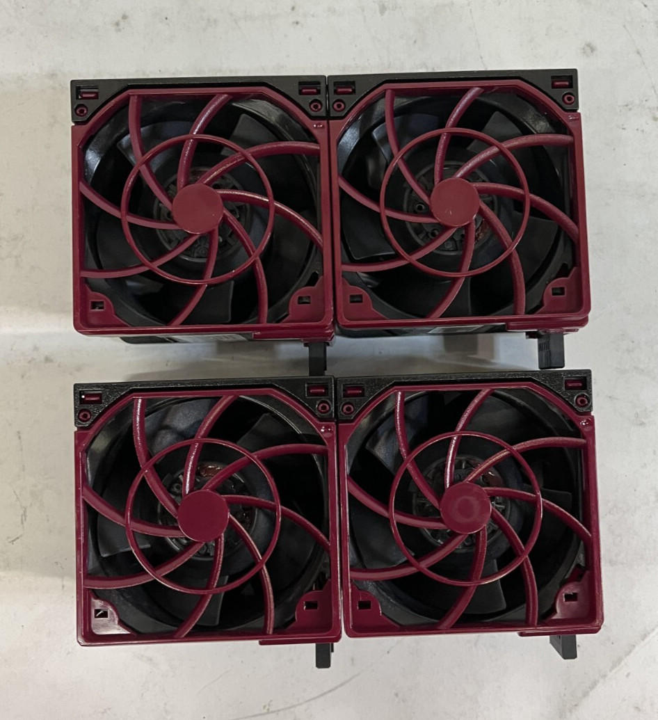 Lot of 4 Cooling Fans for HP DL380 G10 867118-001 879655-001 875075-001