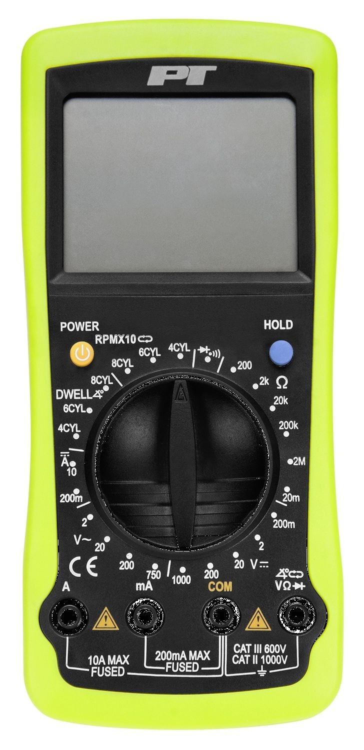 Performance Tool W2972 Digital Automotive Multimeter