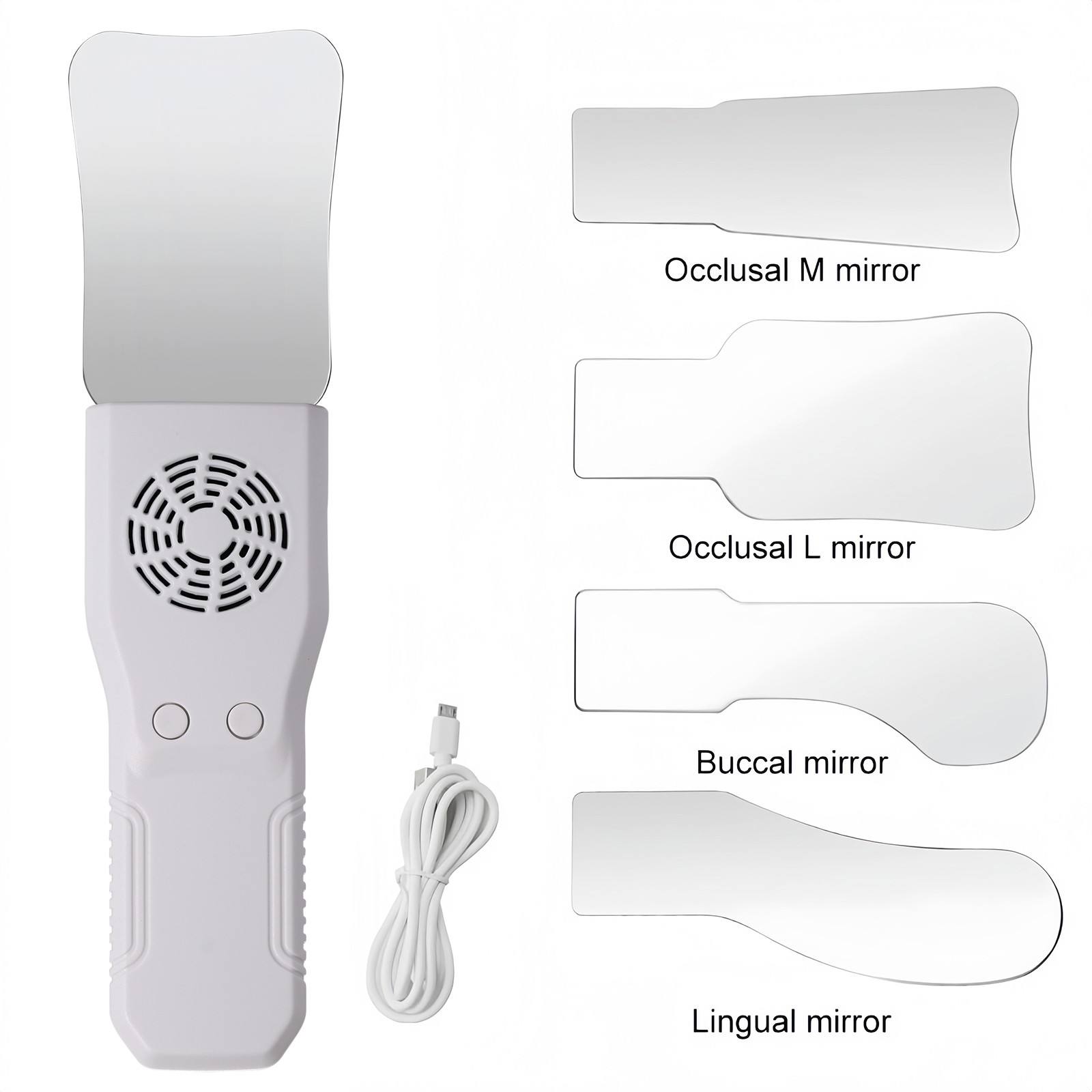 Dental Occlusal Fog Free LED Intra Oral Photo System 4 Mirror Anti-Fog