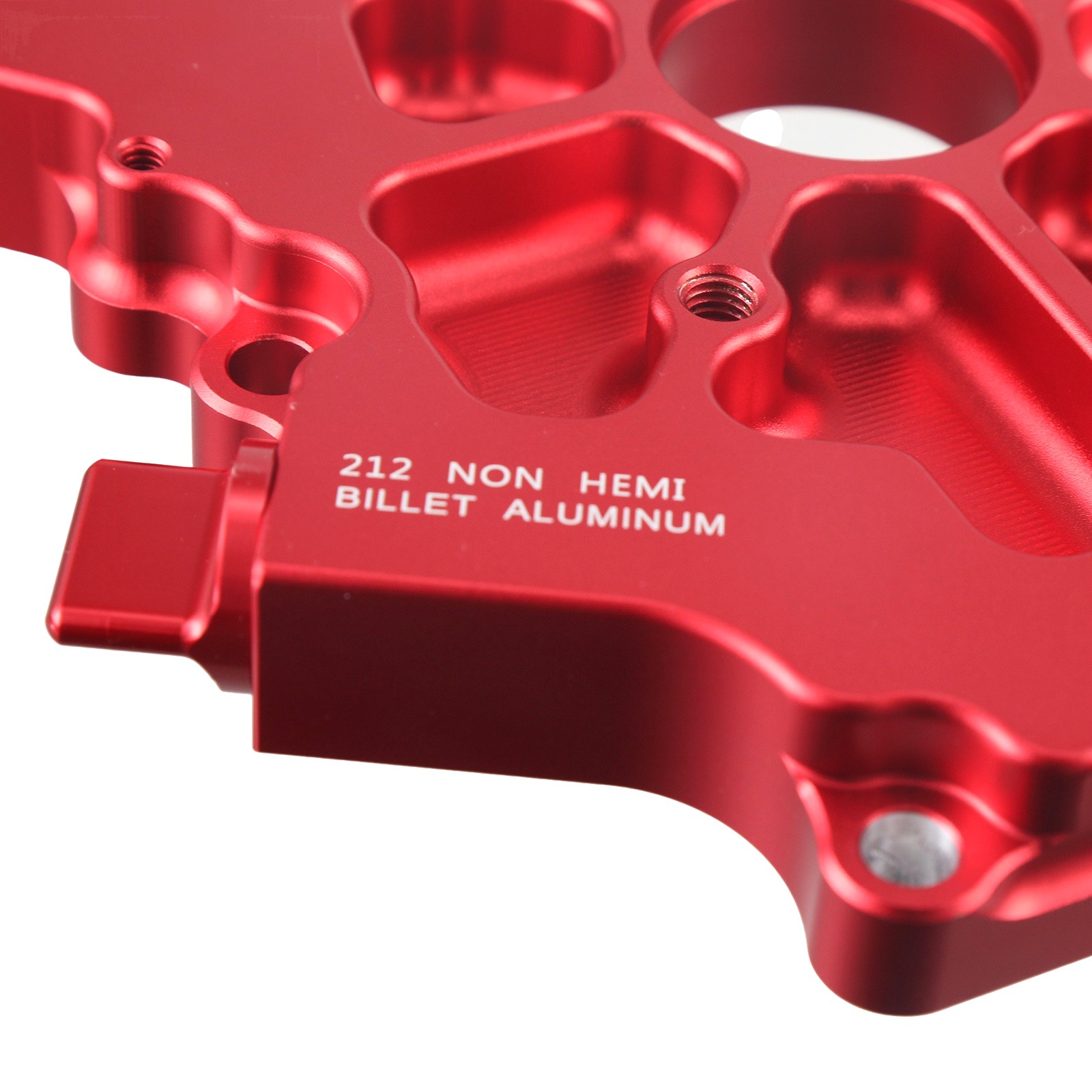 Red Dual Bearing Billet Side Cover - Upgrade for Predator 212cc Non - Hemi