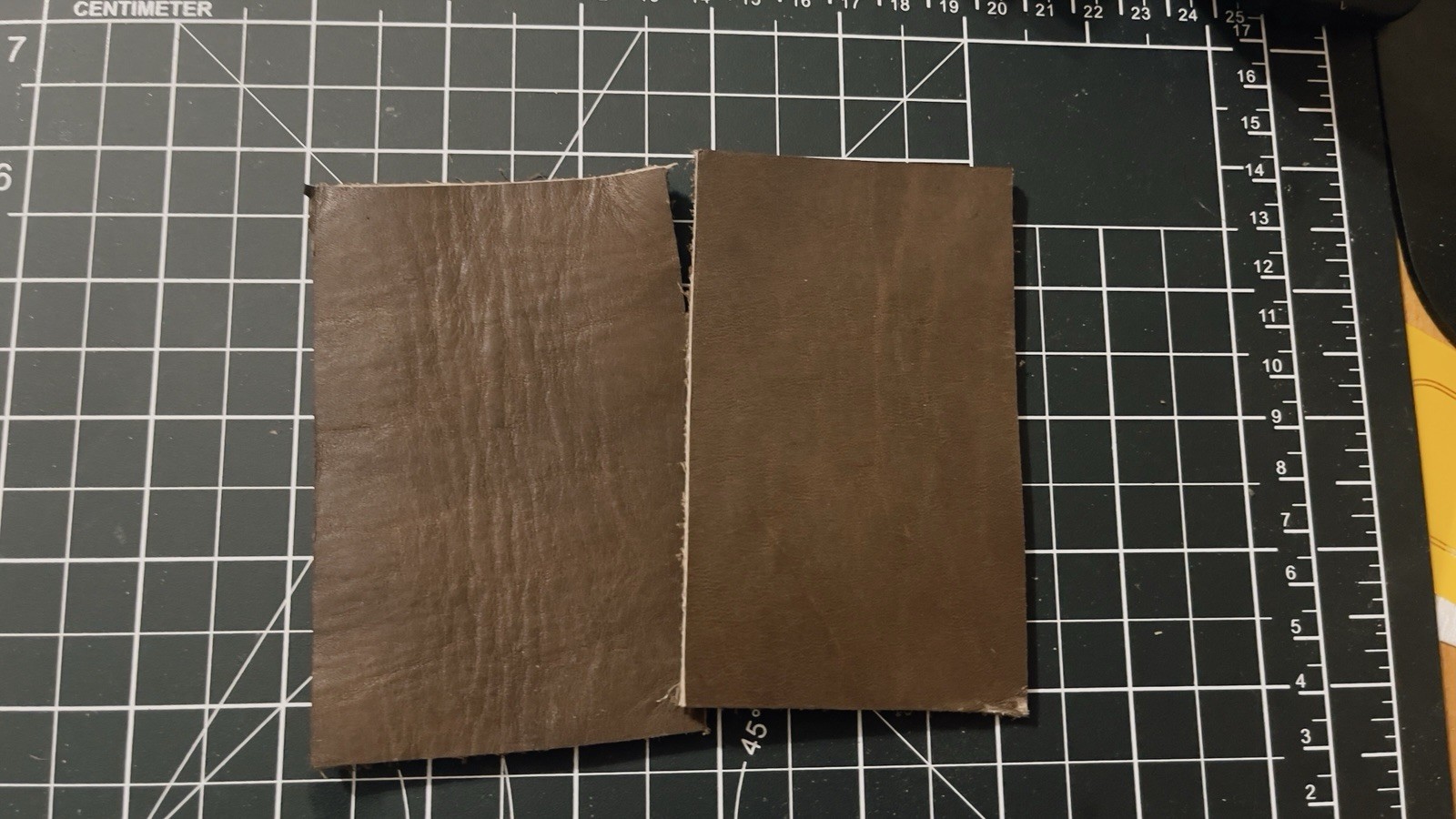 LEATHER HAND PAD Flint Knapping Primitive Knife Ishi Stick Preform Tool