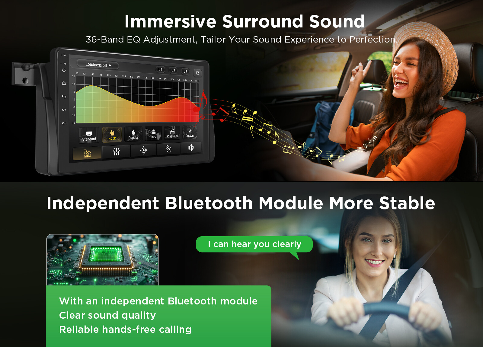 Eonon 9" Android 13 Car GPS Radio Stereo CANBus for BMW 3 Series E46 325 330 323