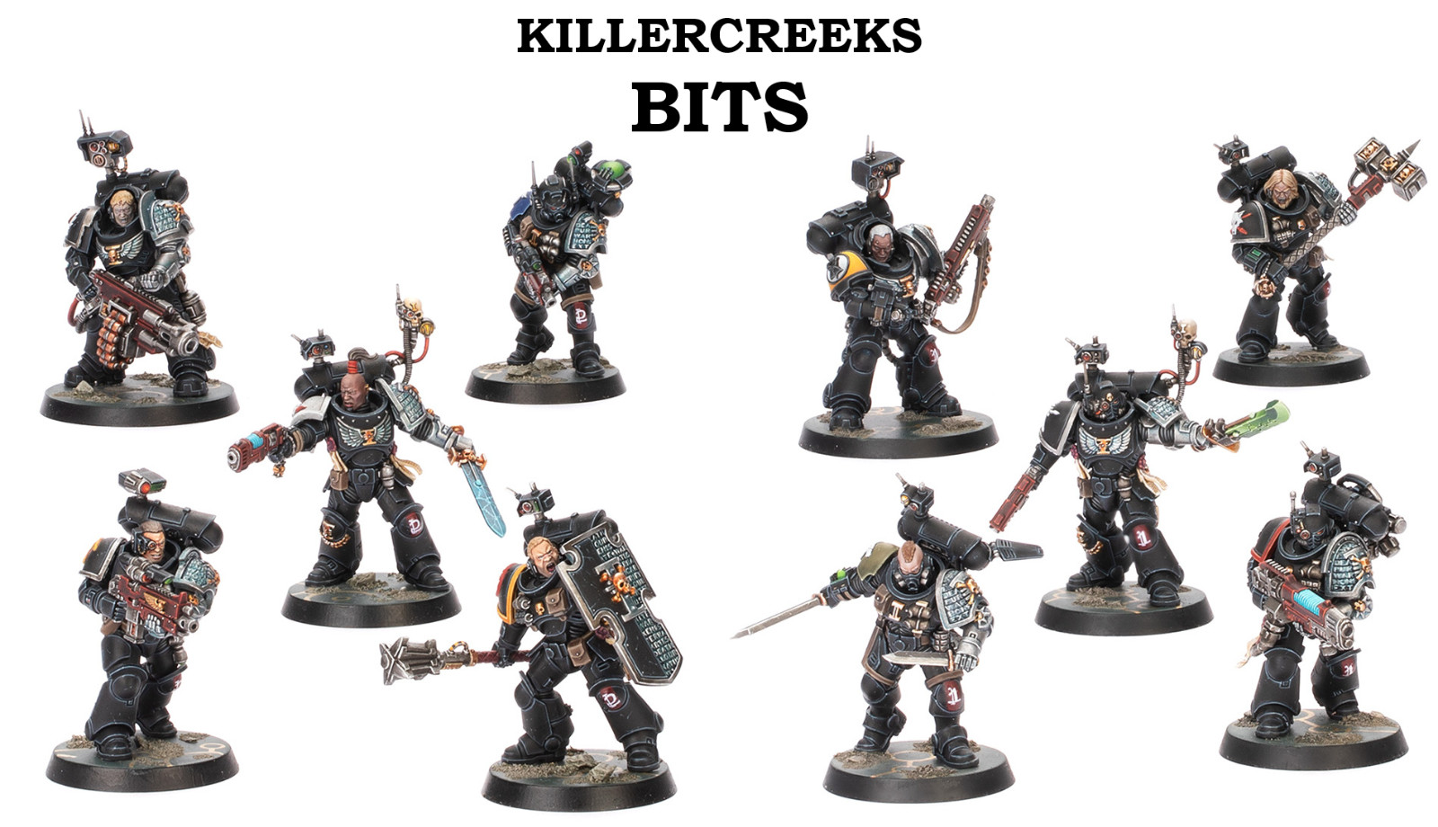 40K Space Marines Deathwatch Veterans Kill Team Hunters Bits Bitz Multi Listing