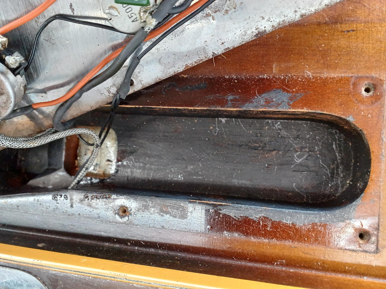 Vintage Gibson Console Grande Double Neck 8-String Steel Guitar w/ Case Japan