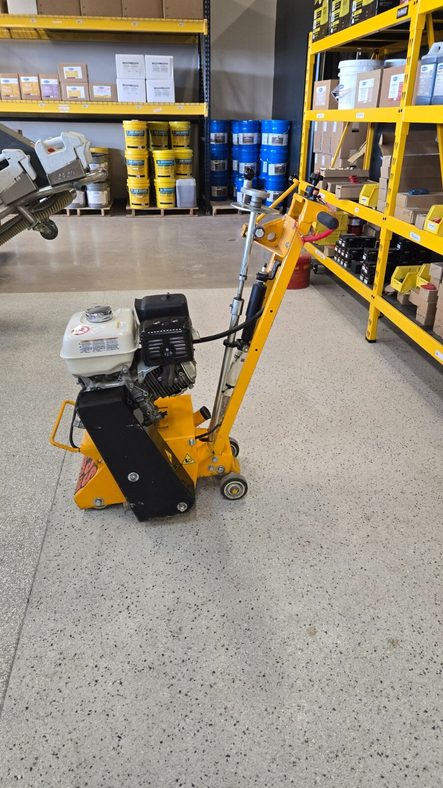 Smith SPS-8 230V Phase 1 Gas Scarifier (for surface prep on concrete)