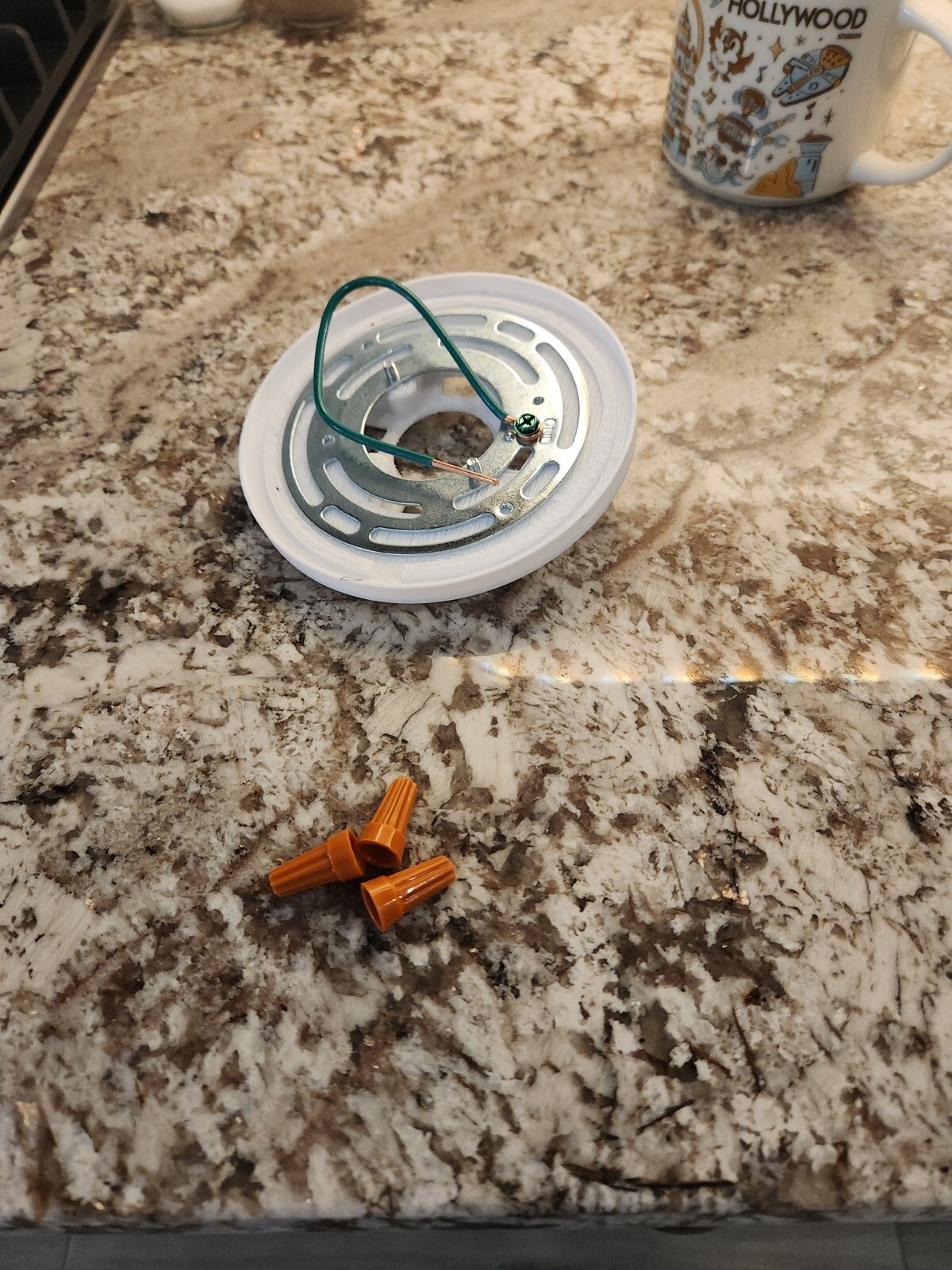 Custom Nest Floodlight Camera Complete Mount Kit~With Bracket/screws/nuts/ground