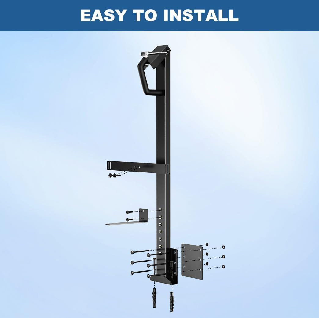 Heavy Duty Backpack Blower Rack, Leaf Blower Rack Holder for Trailers, Backpack
