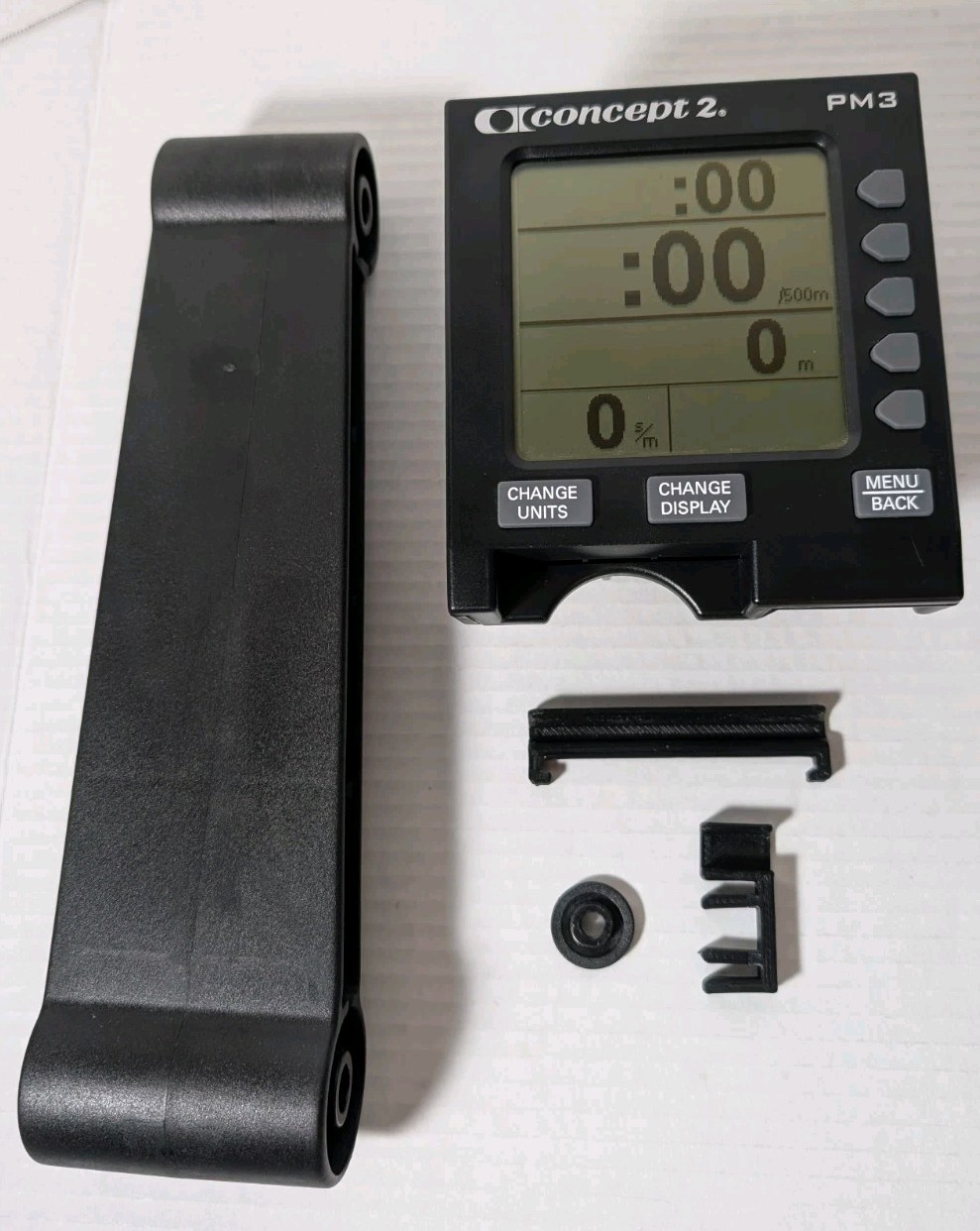Concept 2 PM3 Performance Screen Monitor  for Model D/E Rower Extras CLEAN!!!