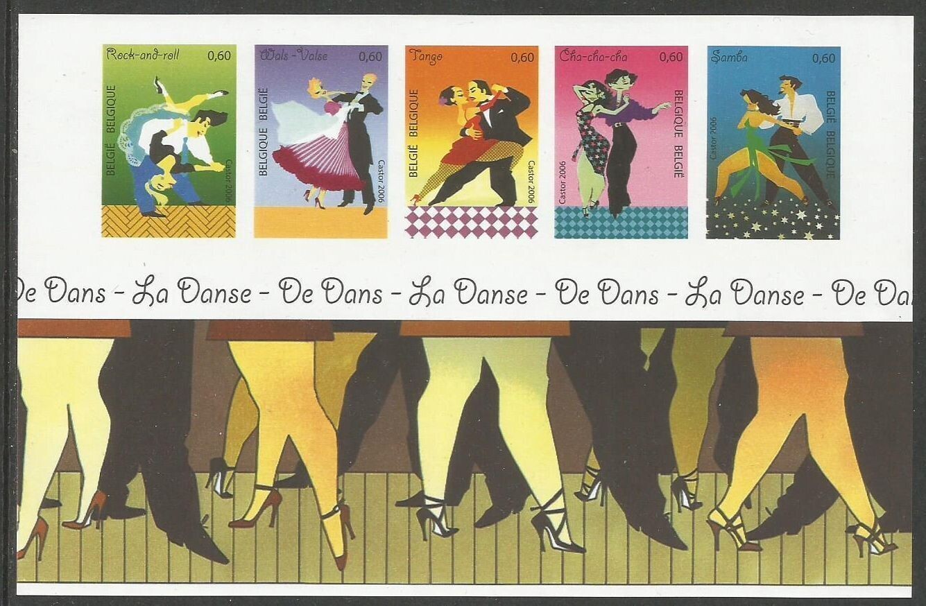 BELGIUM - 2006 Dance souvenir sheet #2170 -  VF MNH