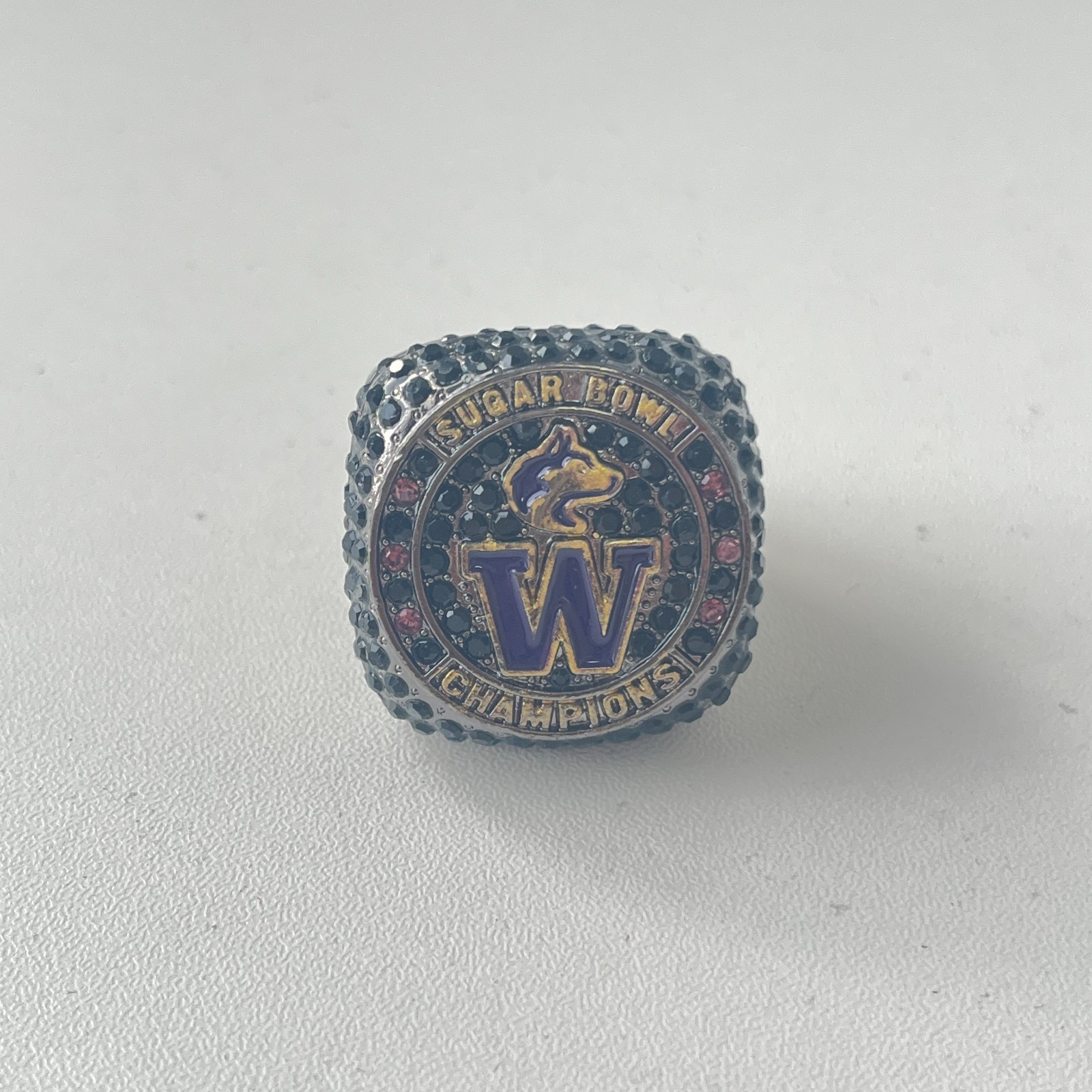 【 Fan version 】2023 Washington Huskies Football Sugar Bowl Championship Ring