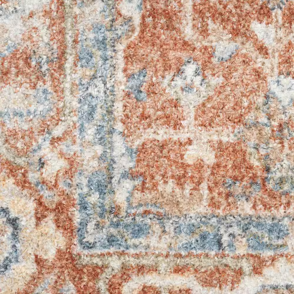 Astra Machine Washable Doormat 2 Ft. X 4 Ft. Vintage Persian Kitchen Area Rug