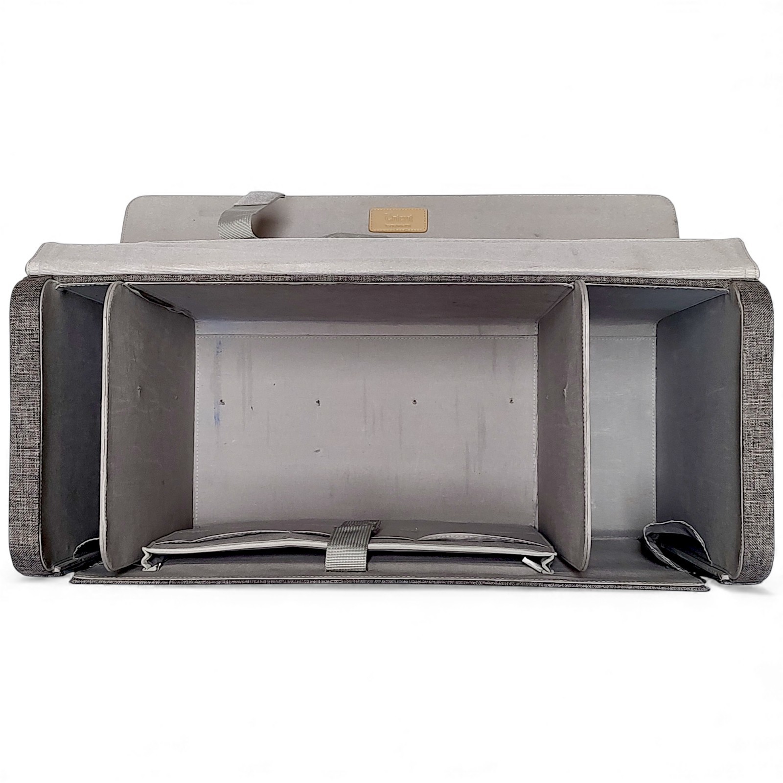 Cricut Craft Tote Grey Tweed Travel Storage Case (No Handle Or Wheels)