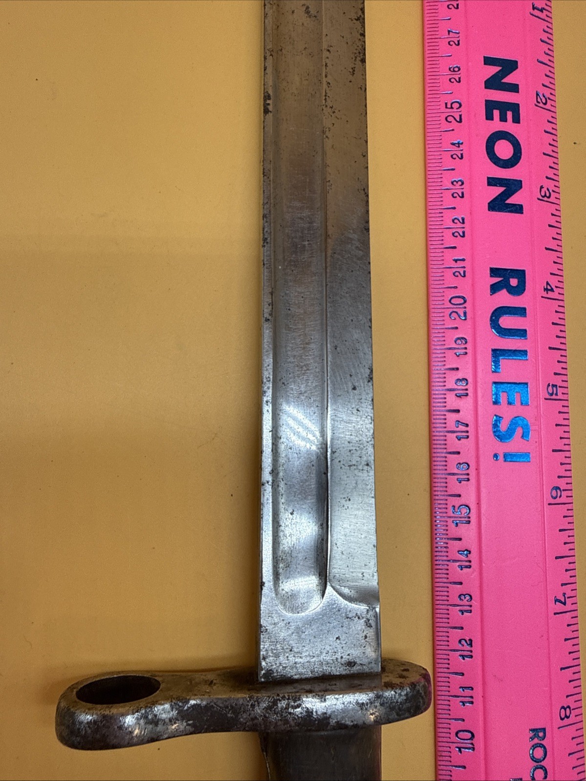 VINTAGE WEYERSBURG KIRSCHBAUM CO SOLINGEN BAYONET No SCABBARD