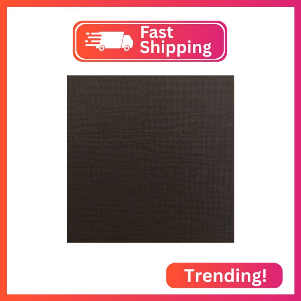 Brownie—12x12 Textured Cardstock | 80lb Textured Paper | Premium Cardstock for C